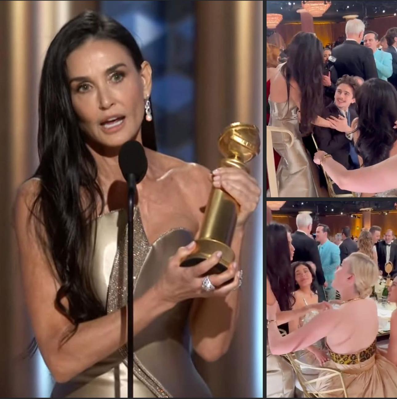 HT6. People notice detail in Demi Moore’s behavior at Golden Globes.