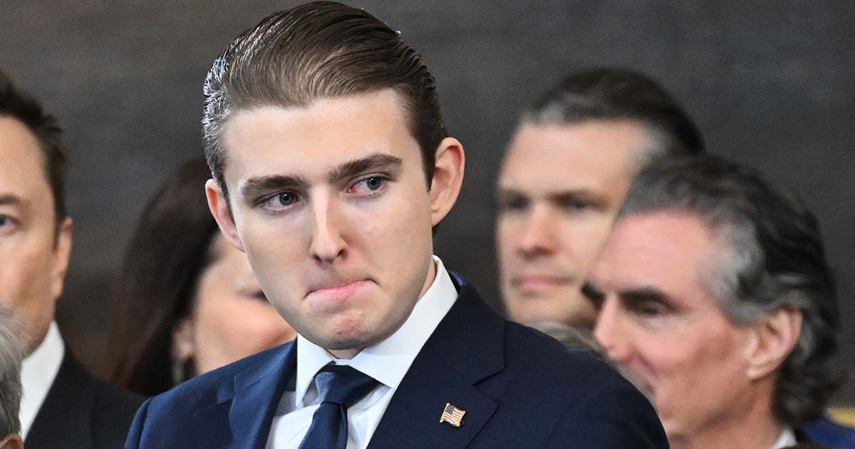 HT6. Why Barron Trump Always Carries a Black Backpack to Class