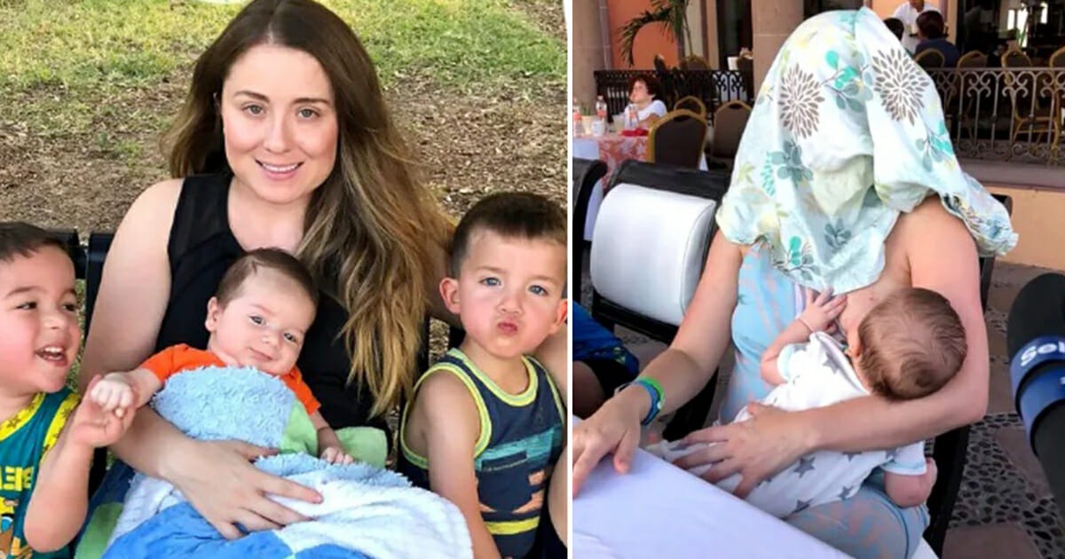 HT6. Texas Mother’s Confident Response to Public Breastfeeding Request Goes Viral