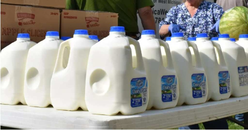 HT6. Purpose of the Circular Dent on Milk Jugs