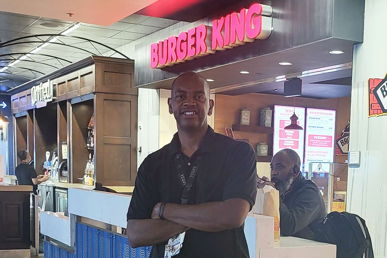 HT6. Kevin Ford worked at Burger King for 27 years