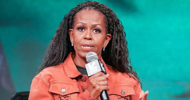 HT6. Michelle Obama sets the record straight on divorce rumors in new podcast