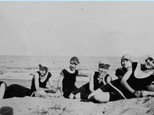 HT6. At first glance, it looks like a harmless photo of a woman on the beach – but look closer and you’ll see the hidden detail