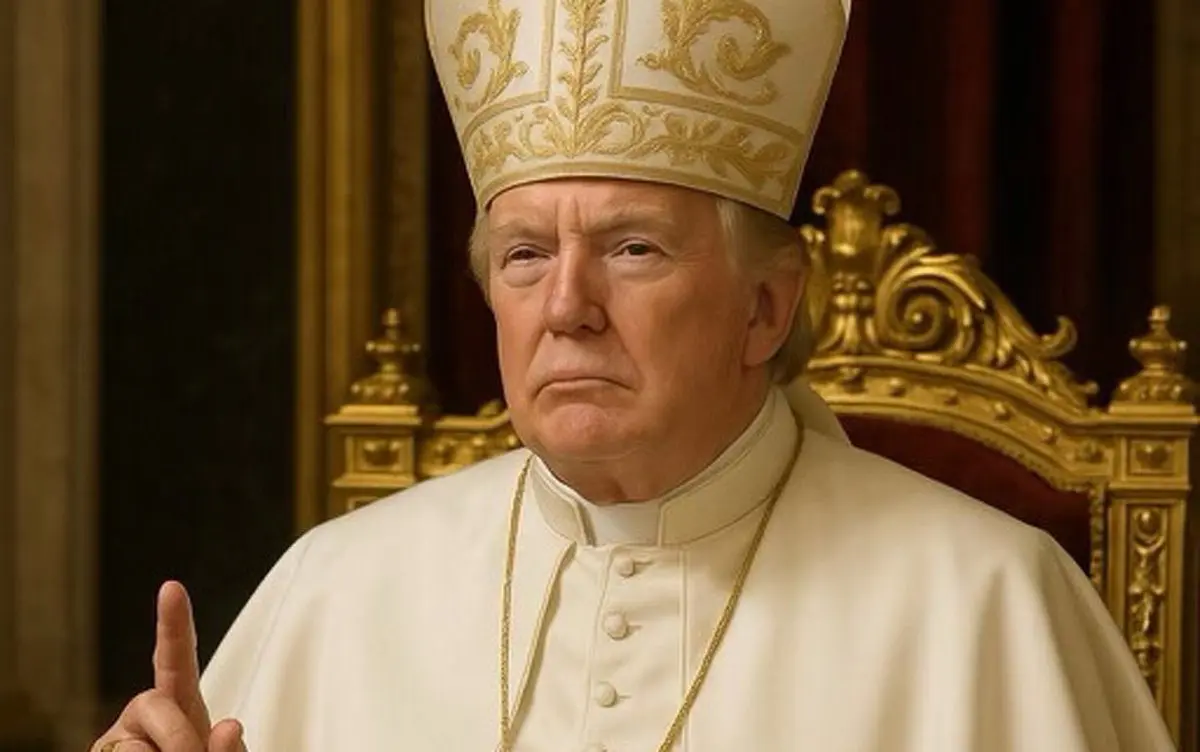 HT6. Donald Trump posts picture of HIMSELF as pope just a week after Francis’ funeral – as cardinals gather to elect new leader of the Catholic Church