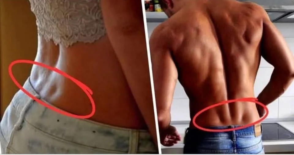 HT6. If you have these two holes in your back, it means you don’t…