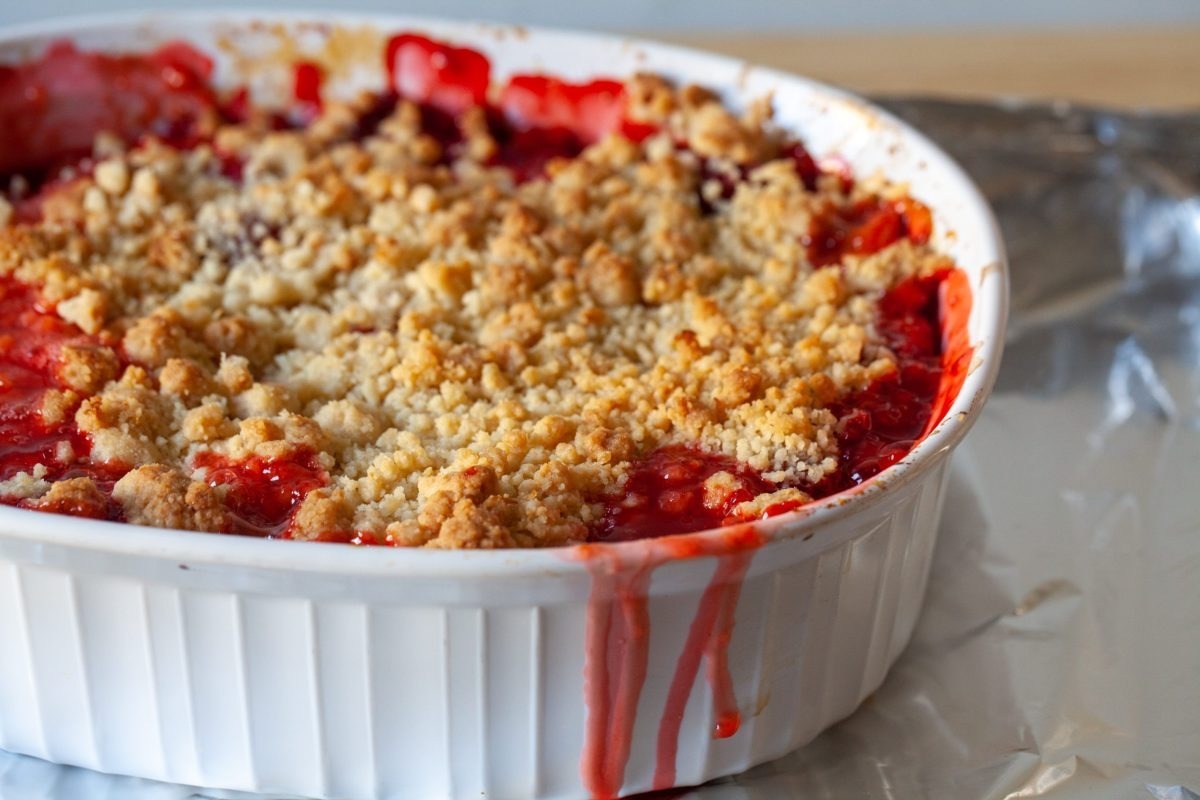 F. Strawberry Rhubarb Crisp Recipe