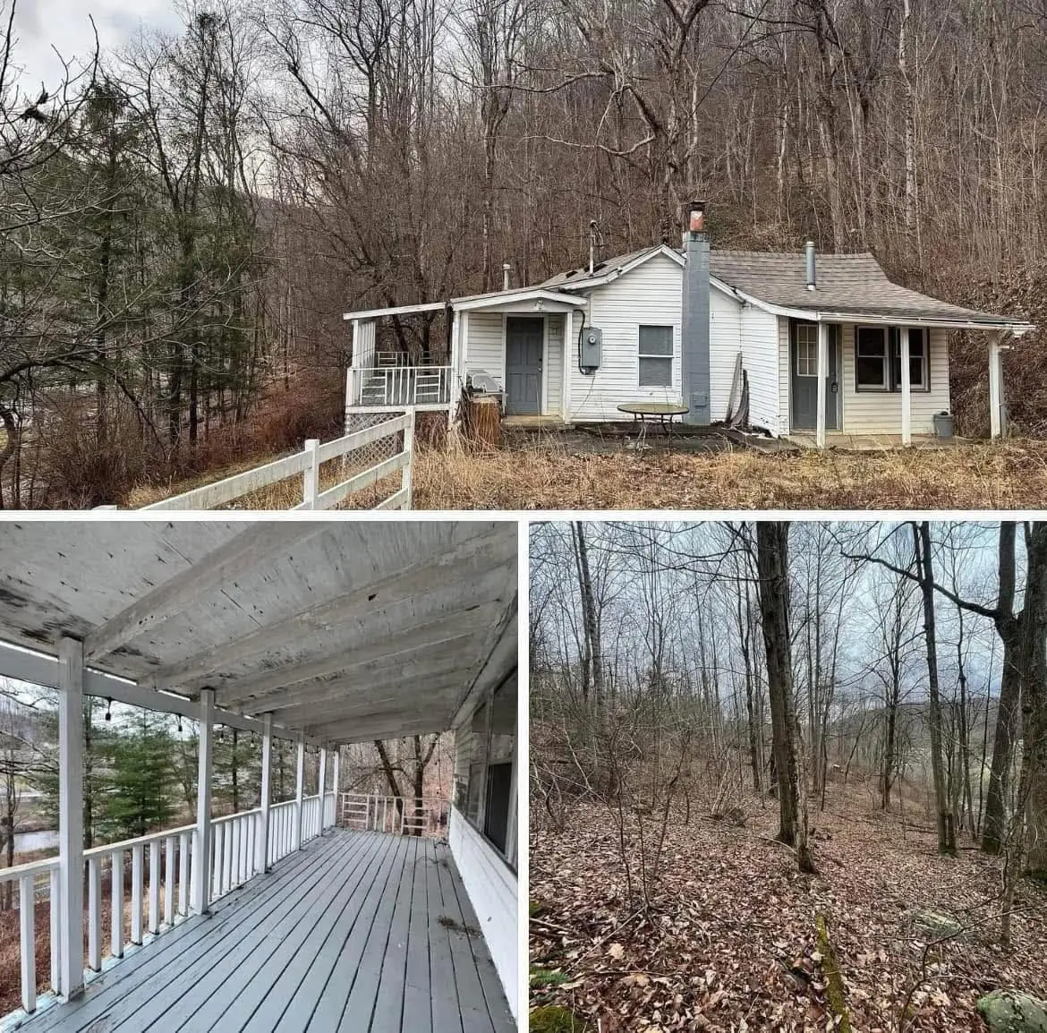 AC. Charming 2-Bedroom Home on 52 Acres in Richwood, West Virginia