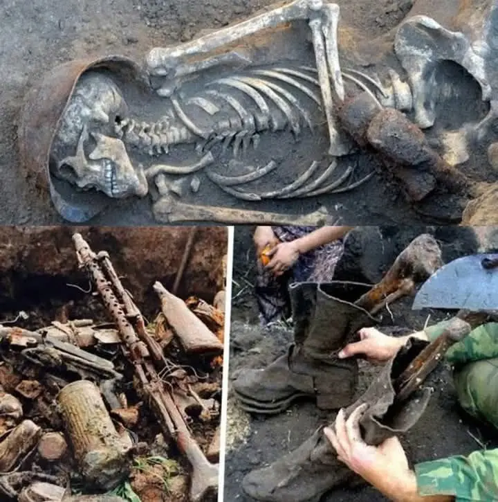 AC. Unearthing History: WWII Artifacts Discovered Through Metal Detecting