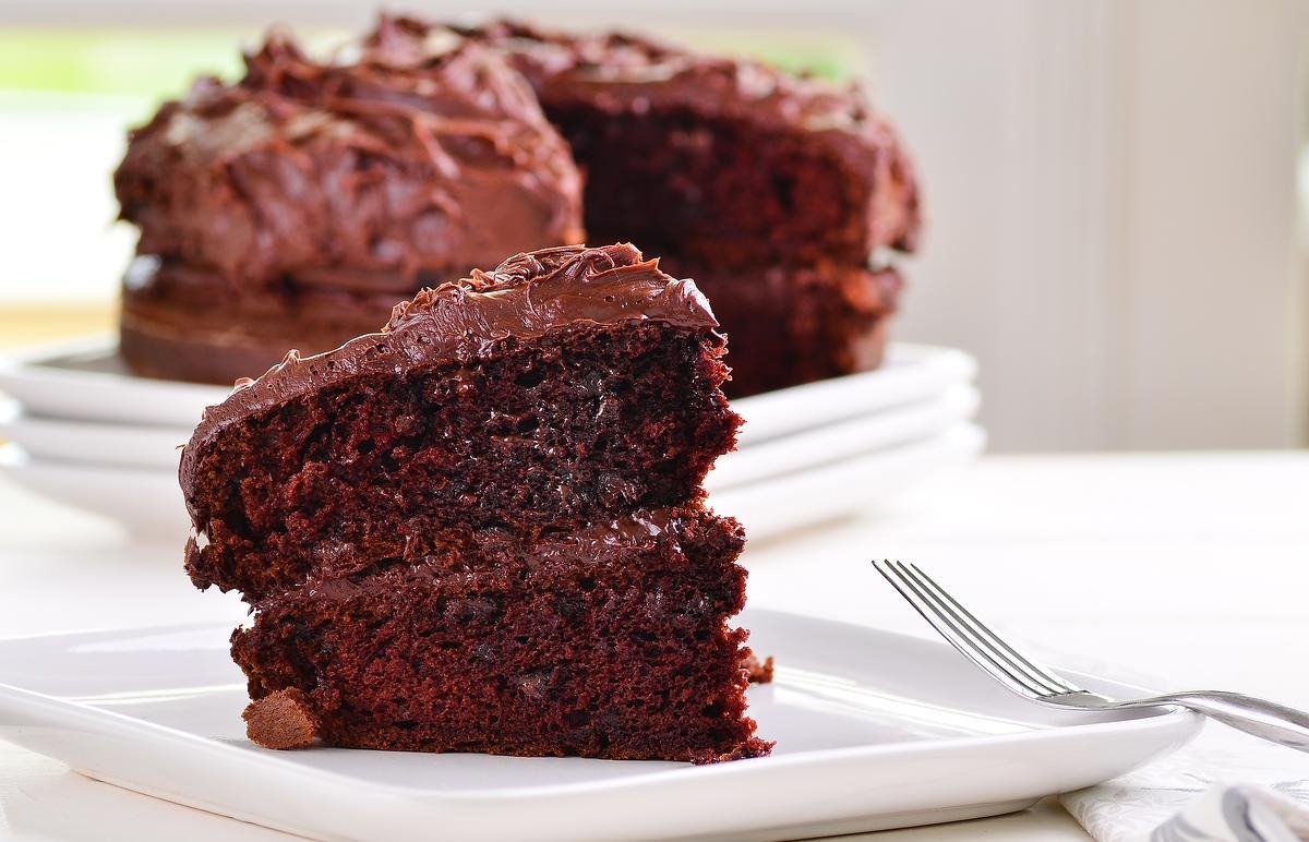 F. Chocolate Depression Cake