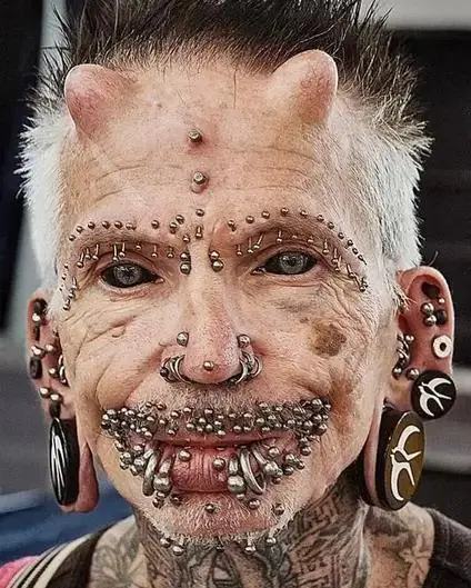 HT6. World’s Most Modified Man: Rolf Buchholz Before Tattoos and Piercings