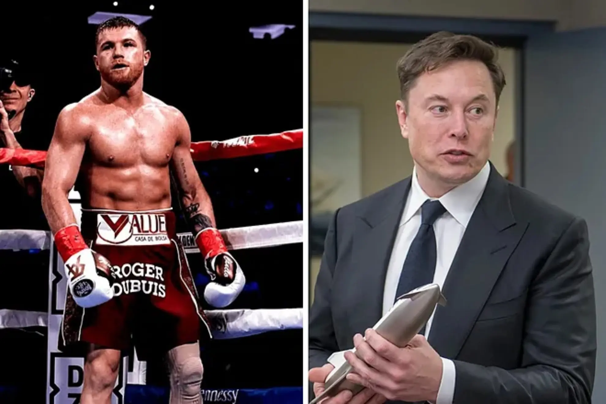BX. BREAKING NEWS: Elon Musk leaves all of Mexico speechless with offer for Canelo Álvarez to promote Tesla during his next fight