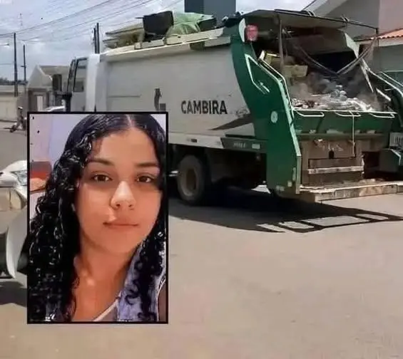 HT6. Young girl was found inside the garbage truck…